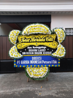 Papan Bunga Duka di Segoroyoso