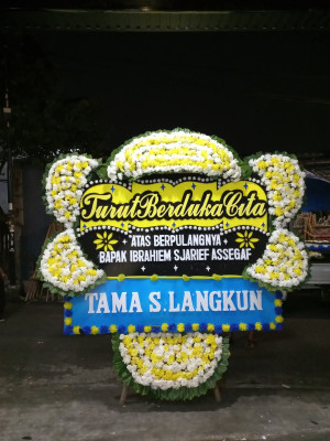 Papan Bunga Duka di Segoroyoso