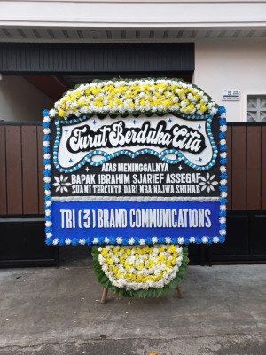 Papan Bunga Duka di Segoroyoso